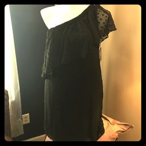 BNWT Vince Camuto one shoulder LBD